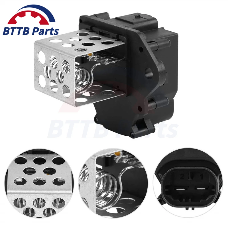 

6pins 9658508980 Radiator Fan Blower Motor Resistance For Peugeot Partner 107 206 307 Citroen C1 C4 Berlingo Picasso 9649247680