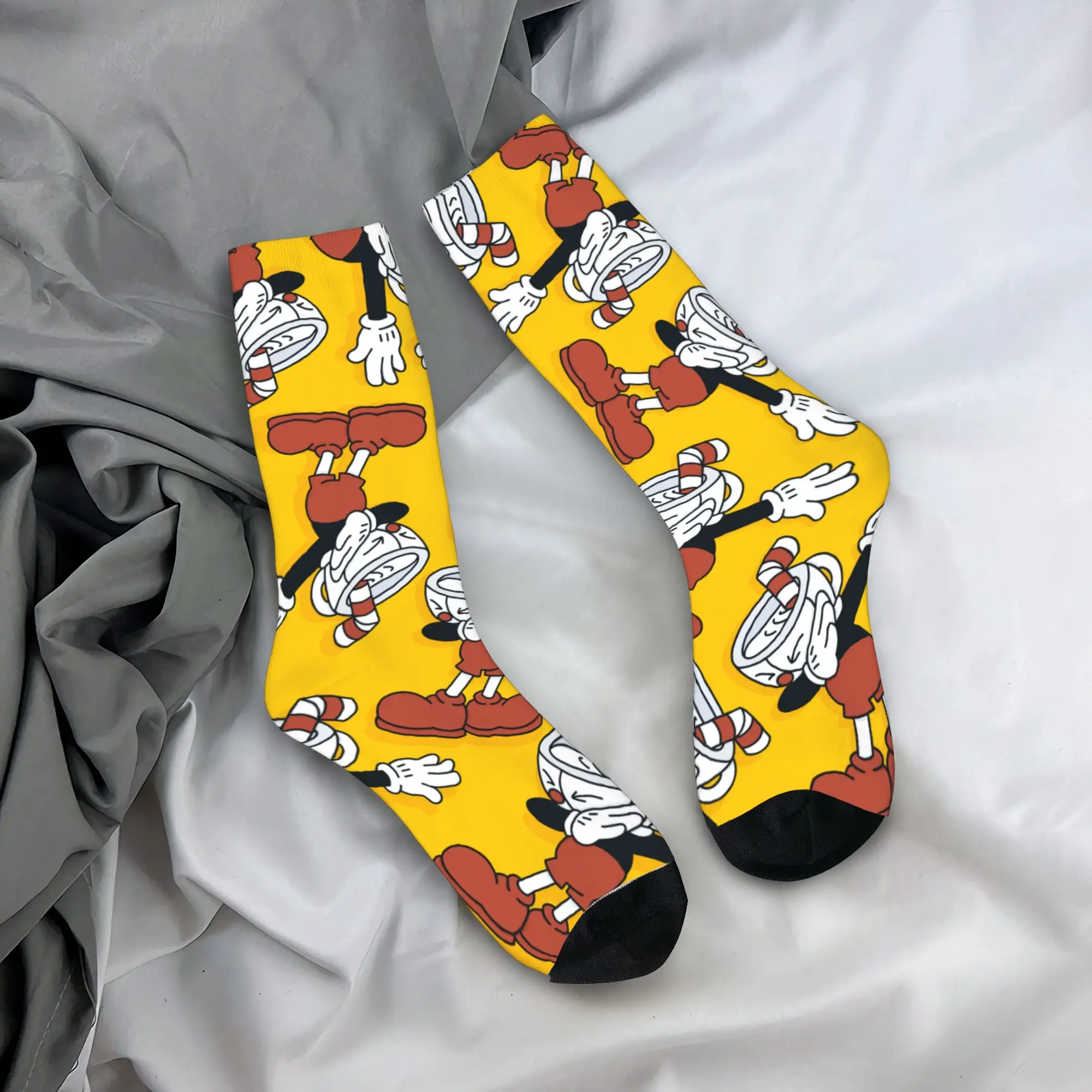 Game C-Cuphead Socks for Women Men Merch All Season  Warm Long Socks Breathable