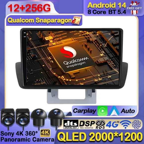 

Android 14 Car Radio For Mazda BT50 2012 2013 2014 2015 2016 2017 2018 Wireless Carplay Auto Head Unit Multimedia Video Player