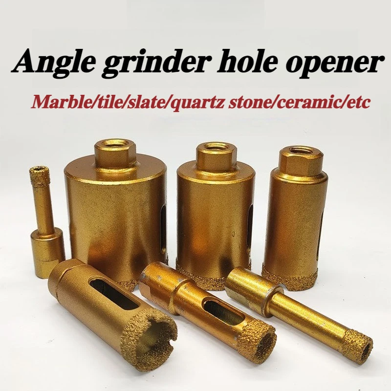 

Профессиональный открывалка для плитки, прочная многофункциональная угловая шлифовальная машина, сухое сверло, острые инструменты для сверления мраморных отверстий, деревообрабатывающие инструменты