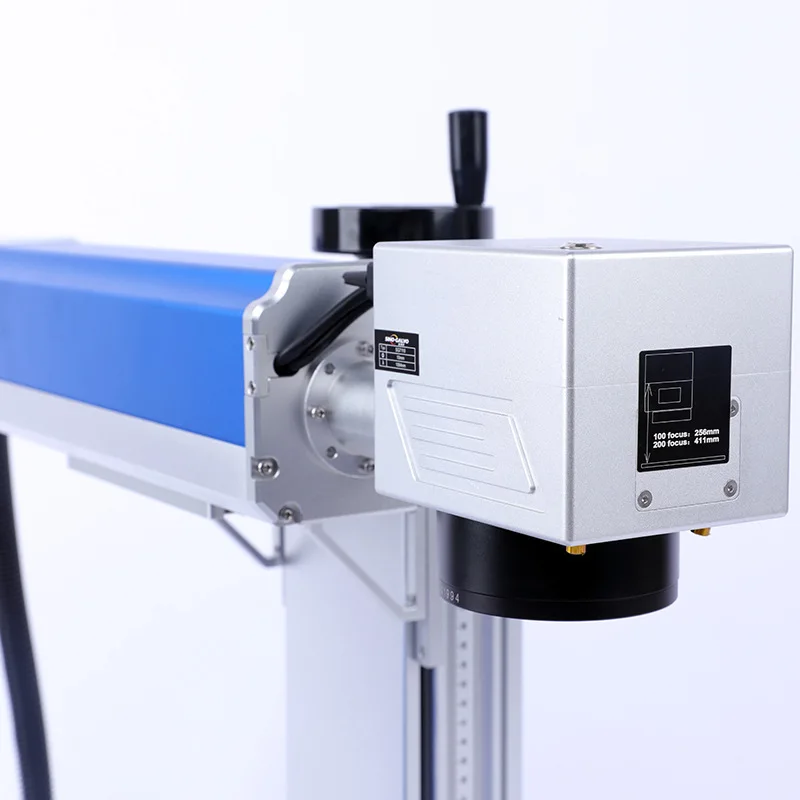 Metal sign lettering engraving machine, small portable laser coding machine y