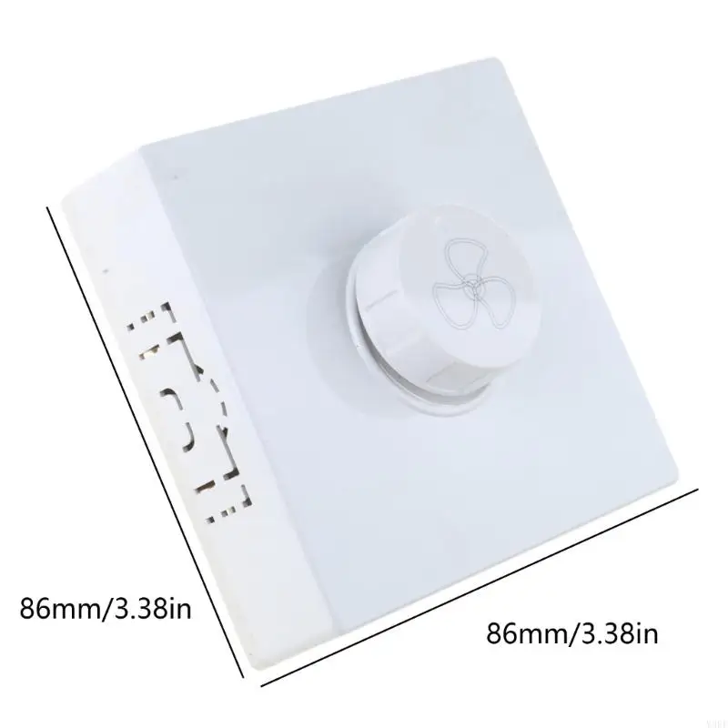 2025 Nieuwe windsnelheid Controller 5 Niveau Pas elektrische ventilator huishoudelijke paneelwandschakelaars 86 type voor enz