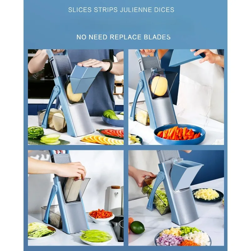 متعددة الوظائف أداة تقطيع الخضراوات الغذاء قطاعة البطاطس الفاكهة/قطاعة الطعام مبشرة الفرنسية فراي القاطع شرائح شرائح جوليان المقامر