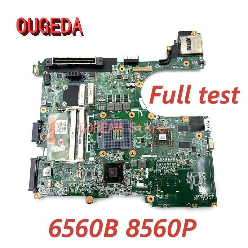 

OUGEDA 646963-501 646963-001 for HP ProBook 6560B 8560P Laptop motherboard HD 7400M GPU QM67 DDR3 Mainboard full tested