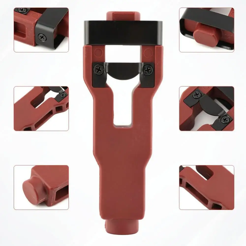 Mortising Template Tool For Door Lock Installation Woodworking Jig Hardware Slotting Chisel Precision Guide