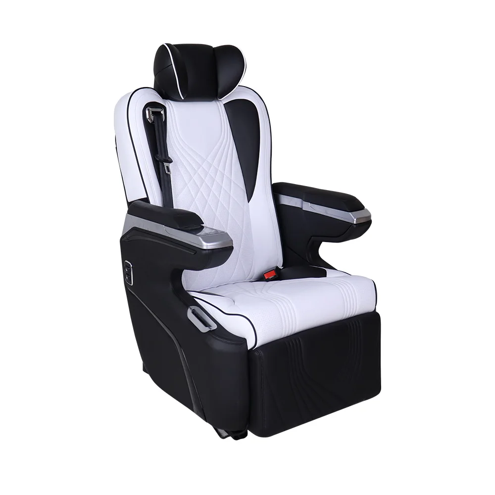 Modified Luxury VIP Car Seat Custom Leather Power Back Row Van bench Seat for Vito V class Alphard w447 Metris