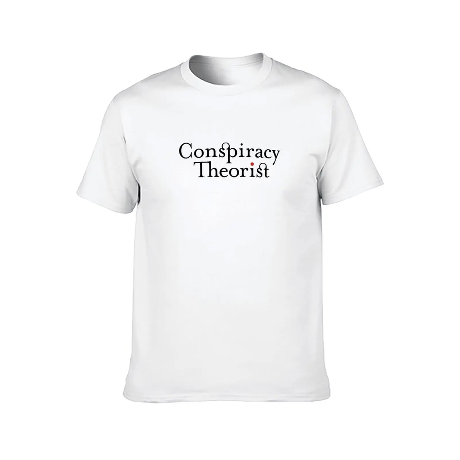 Conspiracy Theorist T-Shirt blue lock graphic t shirt vintage cotton graphic tees clothes mens t shirt