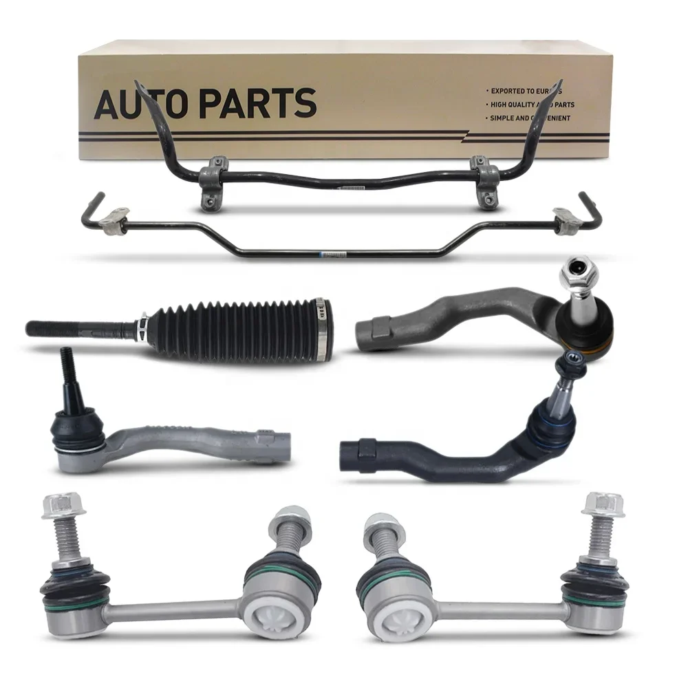 Womala Set of 8, Lower Ball Joint, Steering Tie Rod End, Front Rear Sway Bar Link for S60 2019-2024 , XC60 XC90 2018-2024