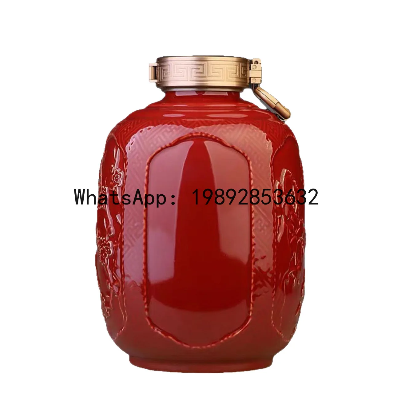 

PYJ Jingdezhen ceramic wine jar liquor bottle bulk empty cellar wine jar