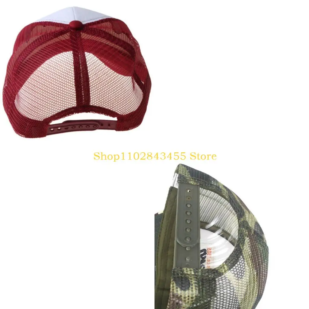 49MC Baseball Cap Adjustable Size for Men Women Running Workouts Outdoor Activities All Seasons Letter Embroidery Mesh Hat