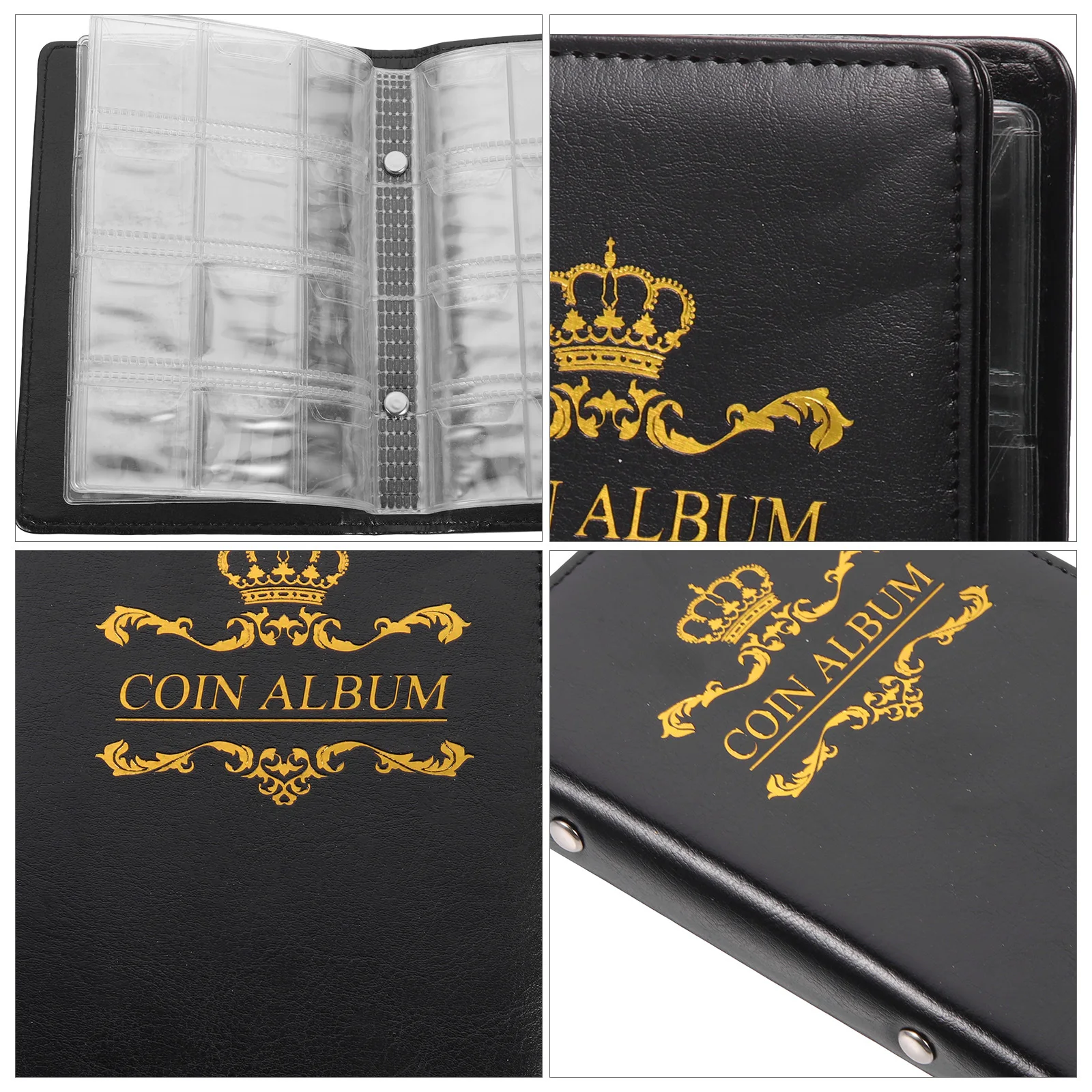 Album Portable Commemorative Organizer Storage Holder Collector Decorative Holder Exquisite Storage