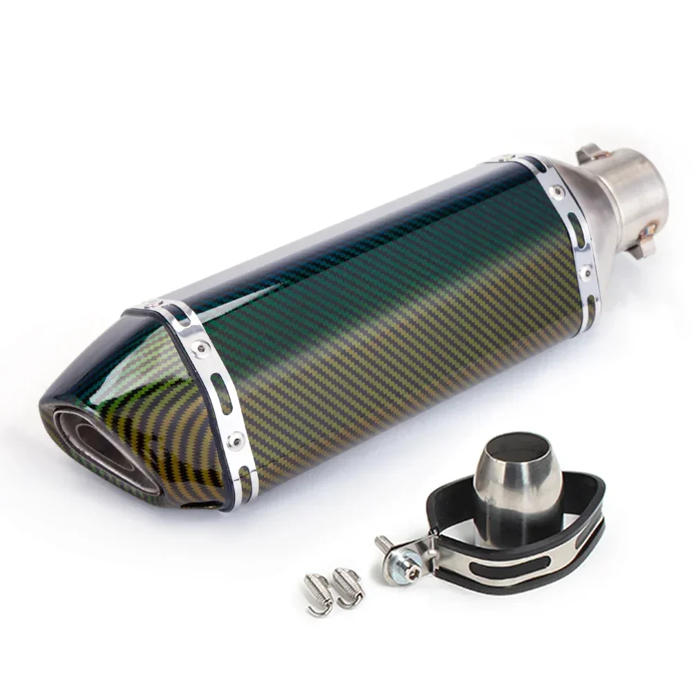 Racing Motorcycle, Universal Motorcycle Exhaust Muffler Tube, MT07, MT09, Z900, Z400, Ninja400, Gsx250, Gsx750, 51 Millimeters N