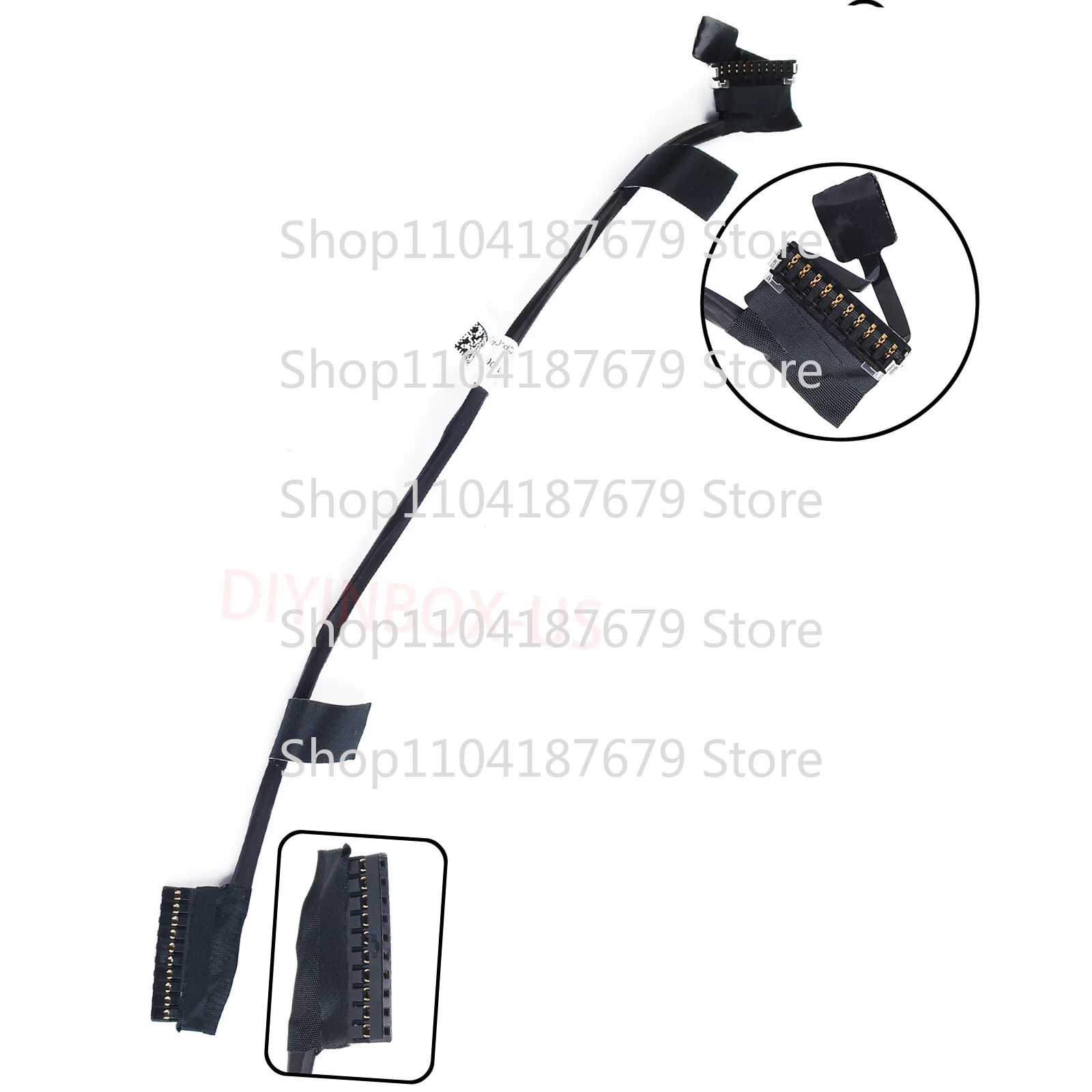 PP 10-pcs Replacement Battery Cable for Dell Latitude E7480 E7490 7XC87 07XC87 7480