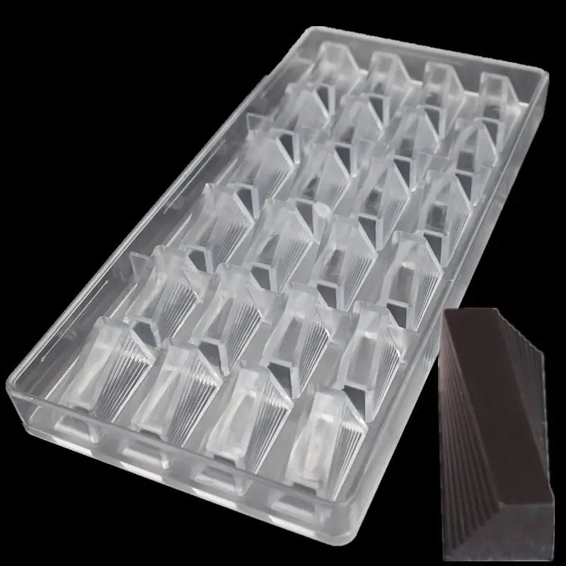 24 Cups 3D Chocolate Mold Polycarbonate Candy Mould Hard Injection PC Chocolate Mold