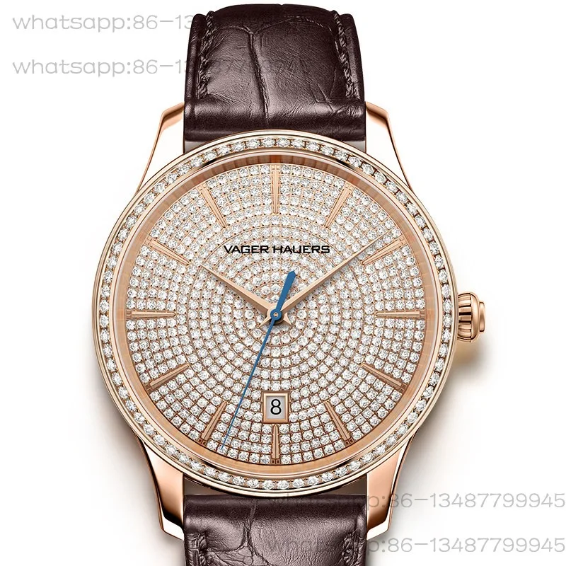 Negotiate Customization, Original and Genuine Fully Automatic Real Diamond Gypsy Business Waterproof Men's Watch
