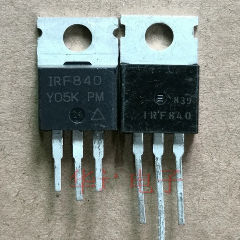 Used 10pcs IRF840 IRF840A IRF840B Original disassembly