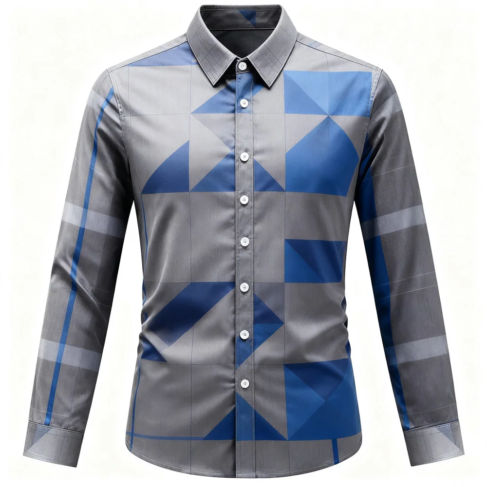 

New Men's Soft Short-Sleeved Simple Business-Like Casual Style Grinch Shirt with Reindeer Print Hawaiian Shirt Holiday Parties