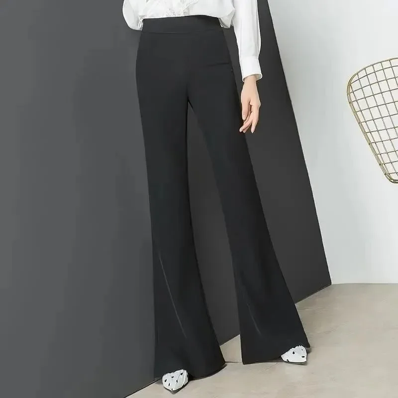 بالإضافة إلى حجم كبير السائل الأحمر مع جيوب السراويل النسائية الكورية أزياء خمر وتتسابق مريحة تمتد بنطلون واحد الإناث السراويل