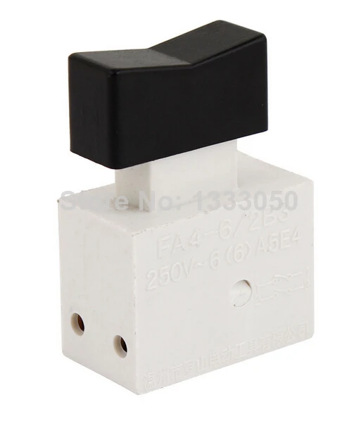 1pc  FA4-6/2B3 DPST, NO Momentary Power Tool Trigger Button Switch AC 250V 6A