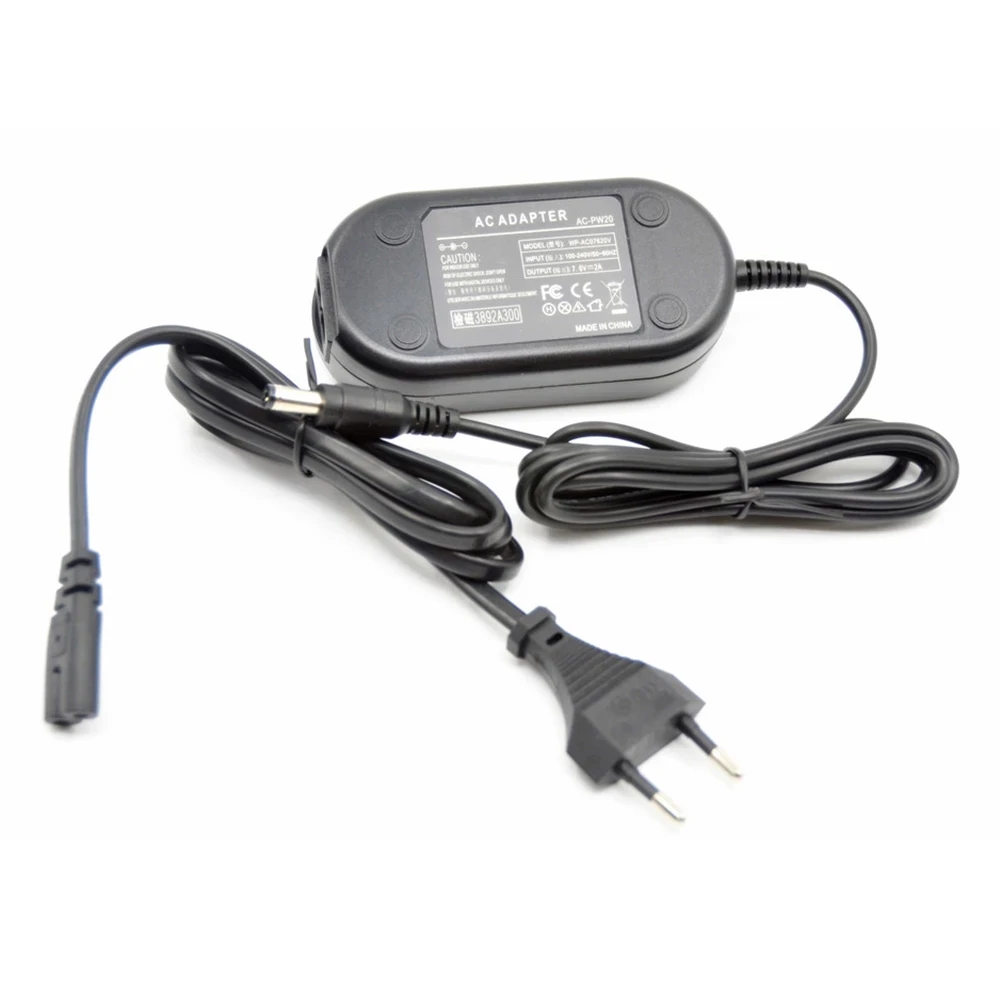 

AC-PW20 Power Adaper Charger Fit NP-FW50 Fw50 Dummy Battery For Sony NEX-5 Nex6 NEX7 A65 A77 II A5100 A6300 A6500 A7000 ZV-E10