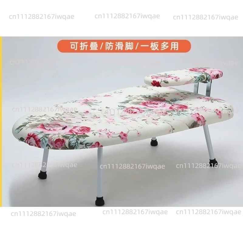 Suitable For Desktop Desk Ironing Board Small Foldable Ironing Board Shelf Dormitory Special Small Table Board Portable
