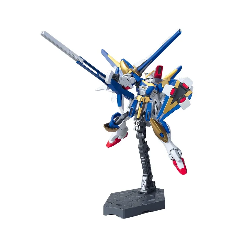 在庫ありバンダイ本物の HG LM314V24/24 ビクトリー 2 アサルトバスターガンダムアニメアクションフィギュア組立モデルおもちゃギフト