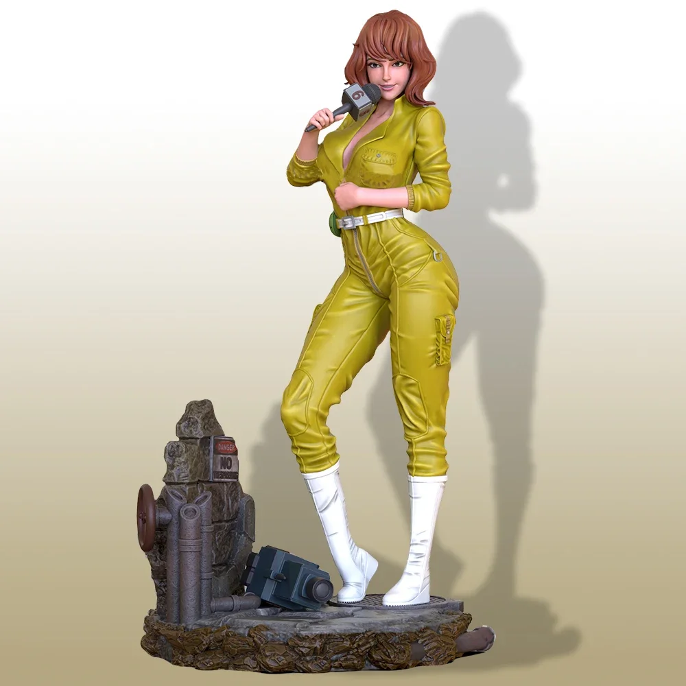 

April Miniature Figure 1:18 Resin Model Kit Unpainted Plastic Model Kit Anime Figure A589