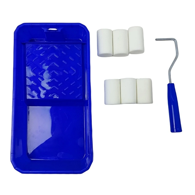 DONG Rol Busa Kecil Kepadatan Tinggi 2 "Kuas Busa untuk Area Sulit Mudah Area Kecil Tepat