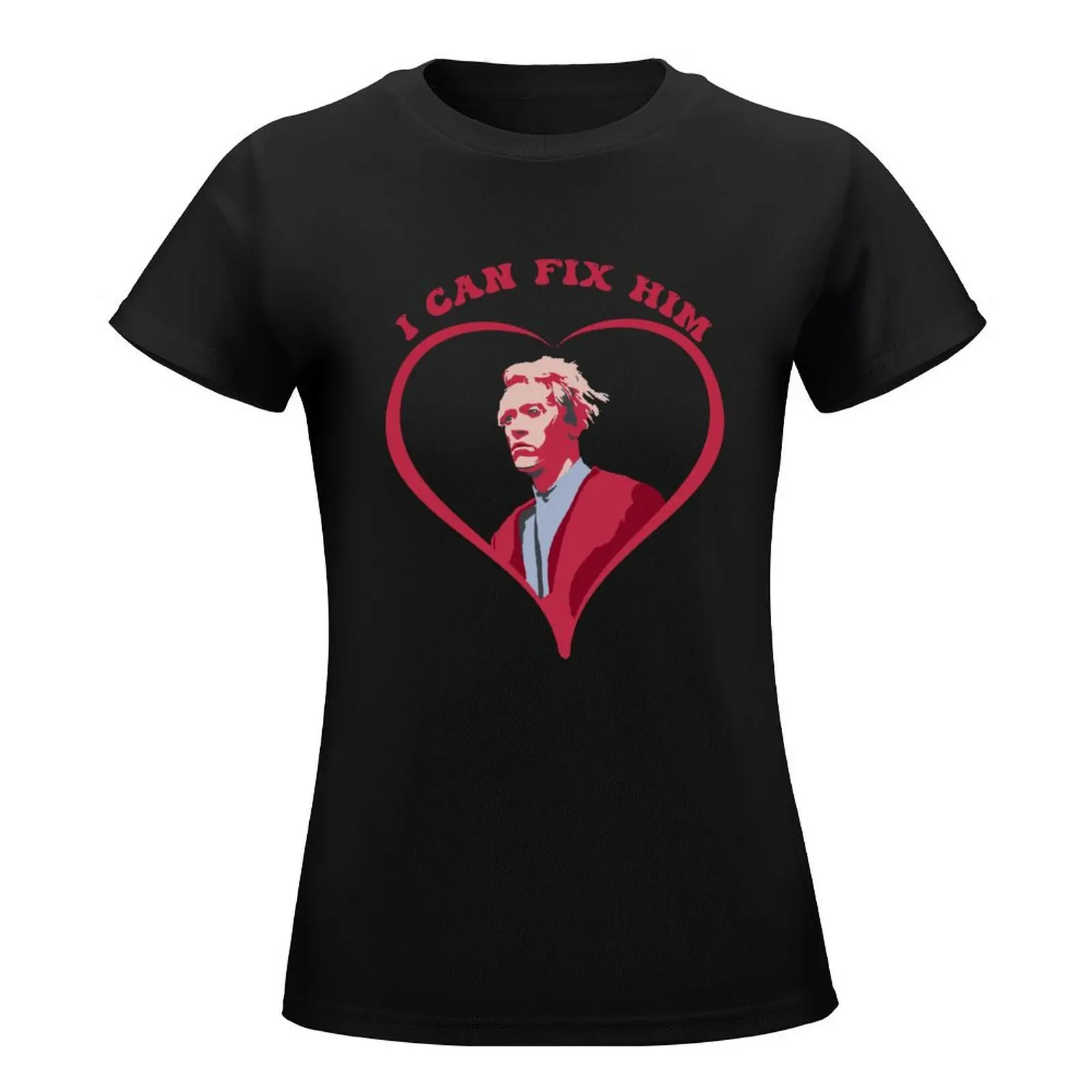 coriolanus snow i can fix him T-Shirt quick-drying blacks Womens clothing