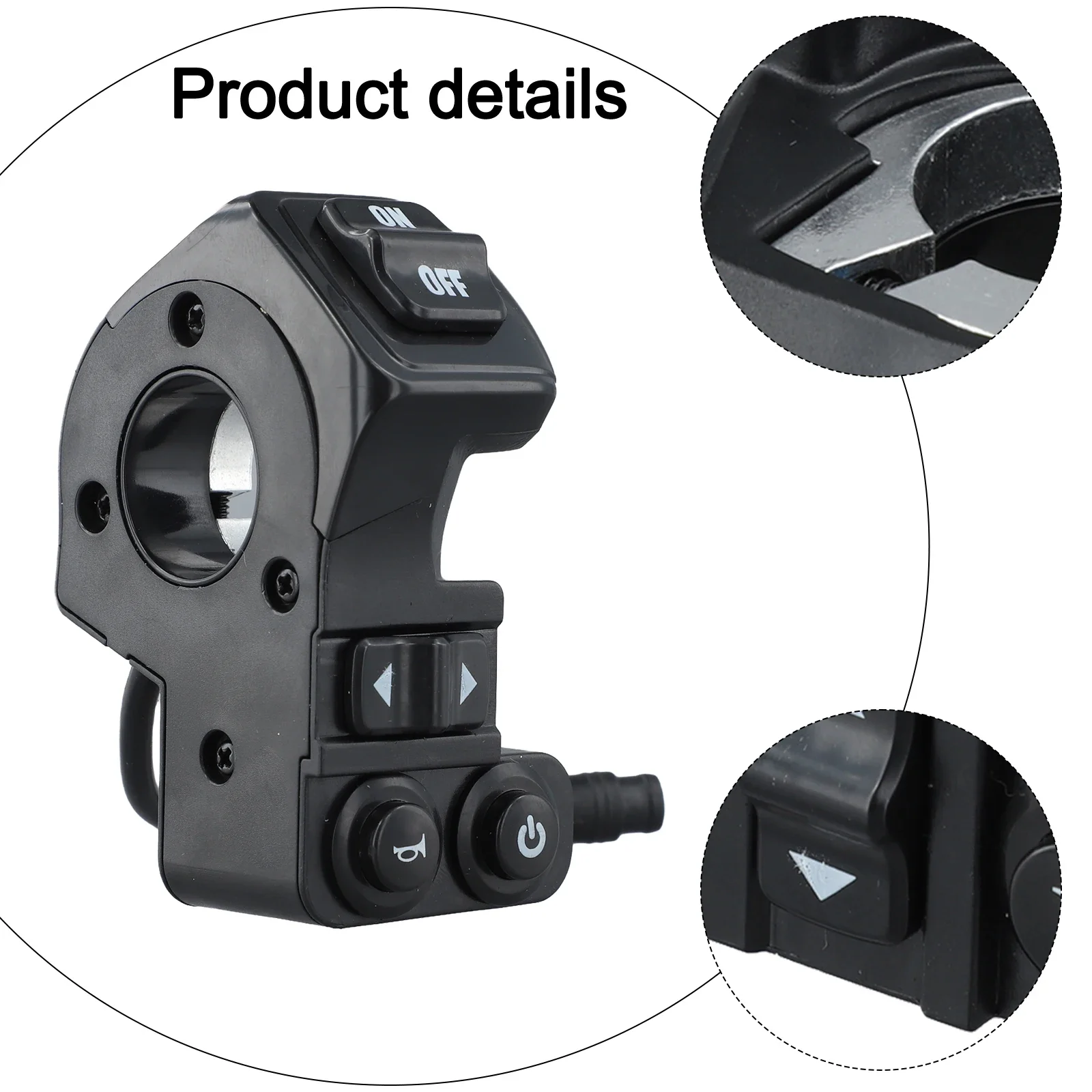 

G2Max Scooter Switch Control Buttons For Kukirin Scooter Riding Compact Scooter Accessory Wear-Resistant Shell