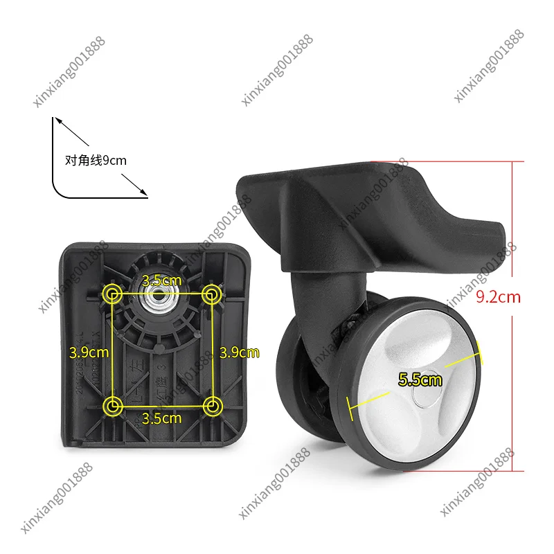 For Red Hawk L-M Universal Wheel Replacement Kit Luggage Suitcase Caster Spare Parts Travel Bag Repair Wheels