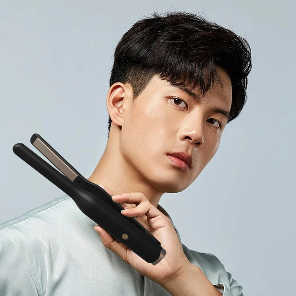 

Travel-Friendly Professional Hair Straightener Ceramic Short Hair Hair Curler Small Hair Styling Ceramic Flat Iron Styling Tool