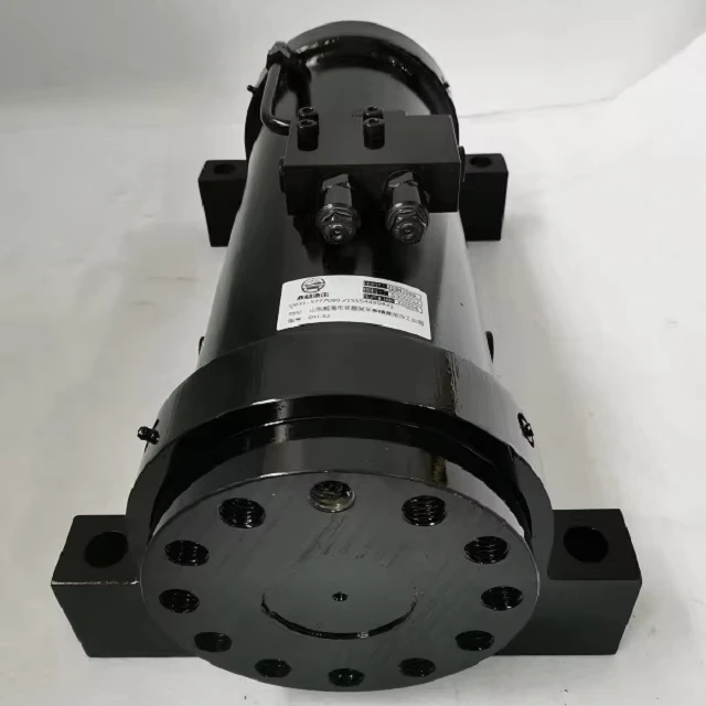 Weihai Diyi hydraulics Machinery DH42-360 360degree rotating angle Hydraulic rotary actuator for drill jumbo in mines