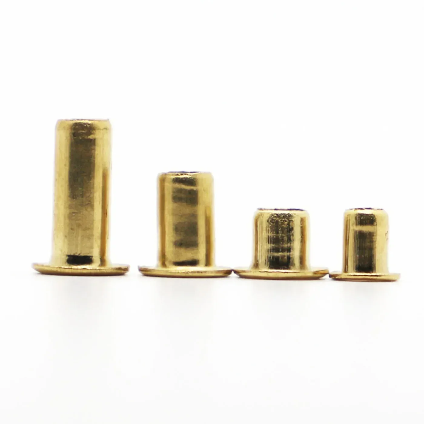 GB876 M0.9 M1.3 M1.5 M1.7 M2 M2.5 M3 M4 M5 M6 Трубчатые заклепки Двусторонние гвозди для печатной платы Медные полые заклепки