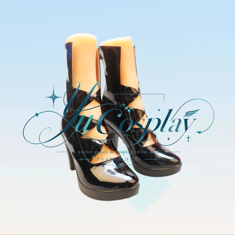 Game Arknights Amiya Dreamland Version Cosplay Shoes Custom Figure Style Boots Anime Convention