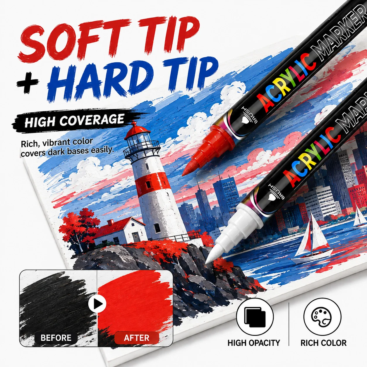Акриловые маркеры с двойным на – обзор и цена Copic Marker Classic