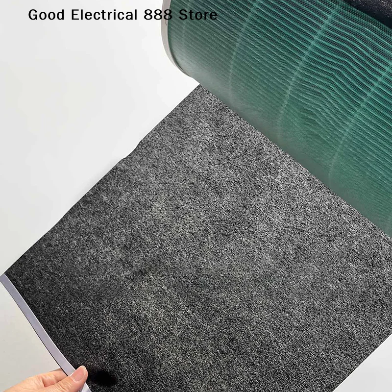 1Pcs Activated Carbon Non-woven Fabric Filter Electrostatic Cotton Anti-dust Air Purifier Filter For Xiaomi Mi 12342S Air Filter view 4