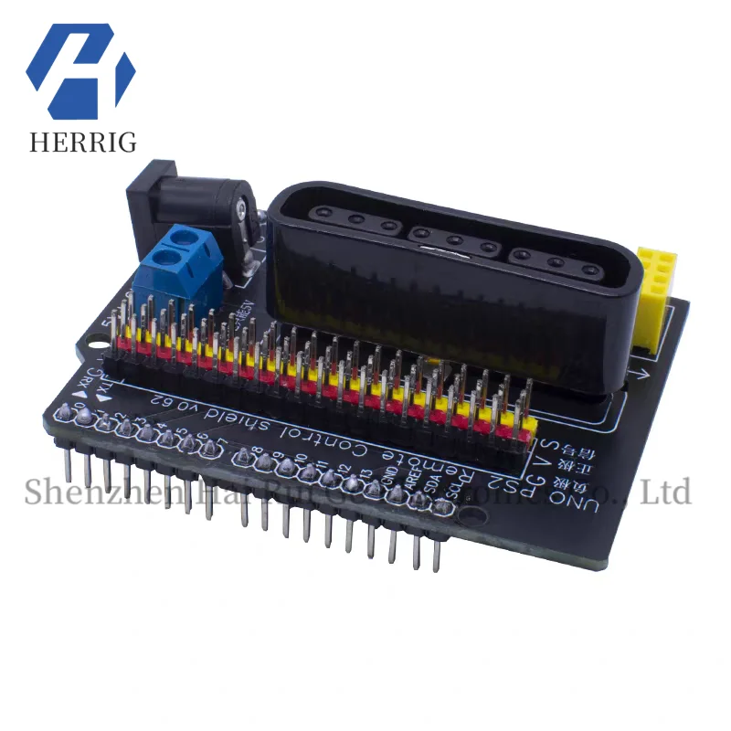 

PS2 Four-Degree-of-Freedom Uno Remote Control Expansion Board Intelligent Car Drive Board Wireless Remote Control