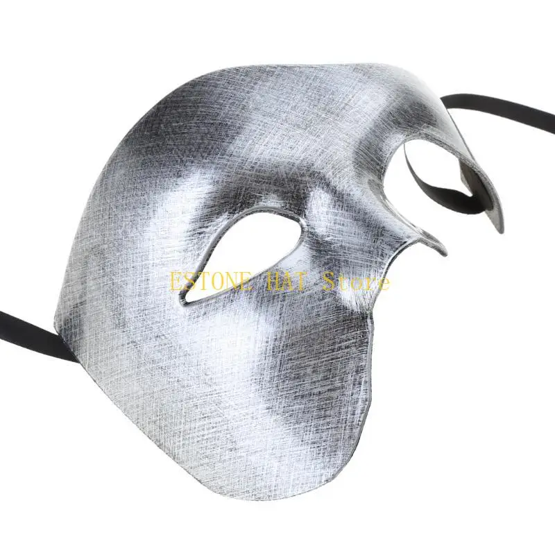 49MF Cool Costume Props Mask For Festival Halloween Mask Masquerades Half Face Mask