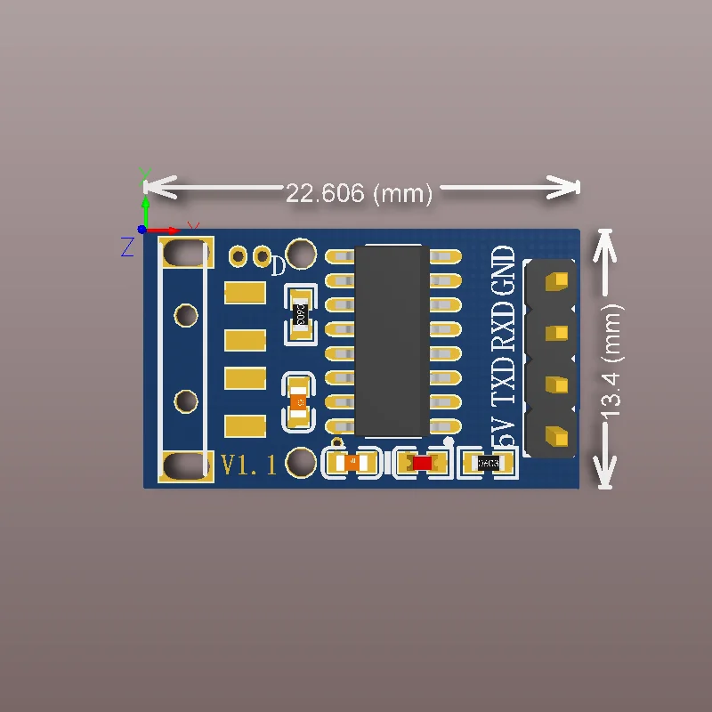 KM2S Analog Keyboard and Mouse Single Hardware Serial Port TTL to USB Keyboard Mouse Box Drive-free Multimedia Module