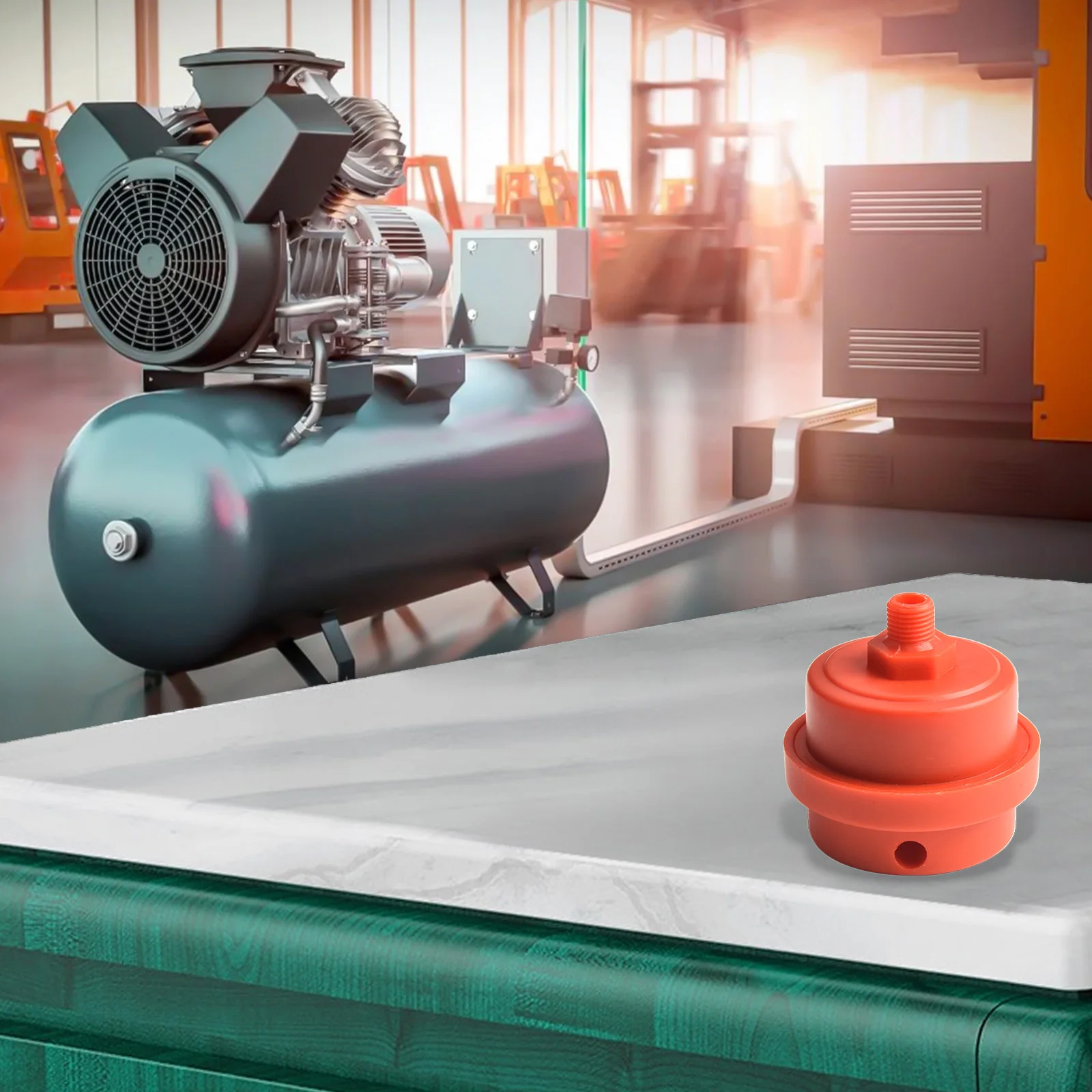 

12.5mm Male Thread Air Compressor Muffler Air Compressor Intake Filter Silencer Compressor Air Tool Replace Accessorie