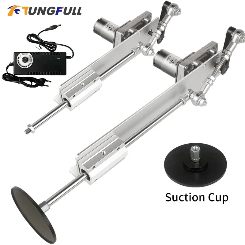 

2-8CM 3-15CM Stroke Sex Machine Masturbation Love Machine Reciprocating Linear Actuator With Suction Cup DC 12V/24V Adjustable