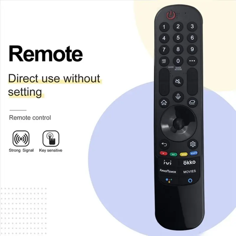 ABQU Replacement Magic Remote AKB76036208 for TV 2019-2023 MR22GA MR23GA
