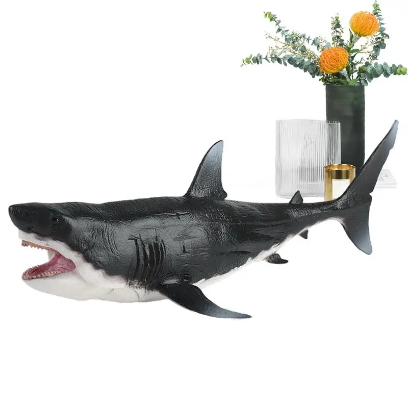 

Toy Shark Animal Models Learning Activities Educational Play Toy For Imagination Home Collection For Living Room Party Supplies