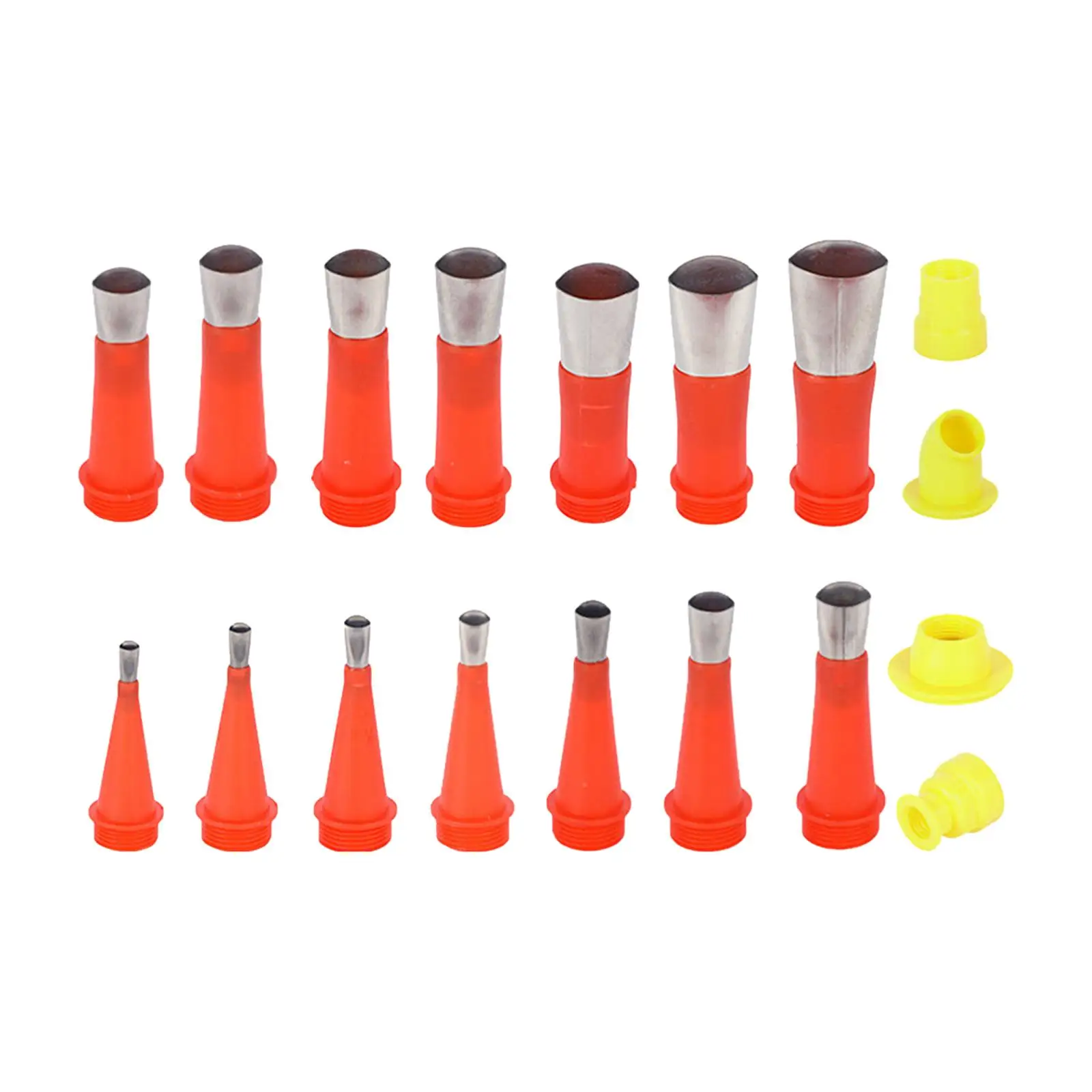 20Pcs Caulking Nozzle Finisher Tips Caulk Nozzle Tips Tools Nozzle Kits Caulking Finisher Kits for Bathroom Sink Joint