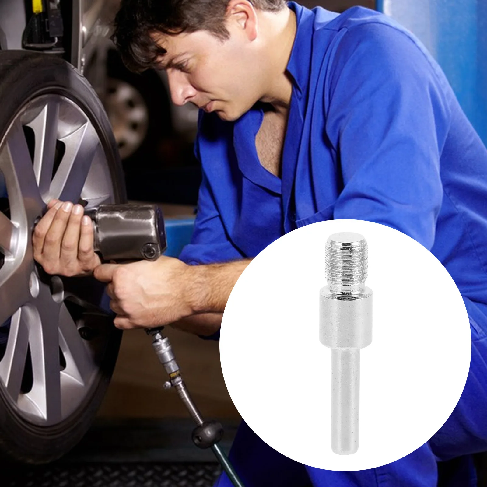 

Tire Repair Tool Kit Heavy Duty Car Tires Grinding Tool Fast Buffing Wheel Pole Vehicle Tyre Repair Equipment