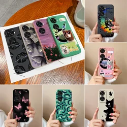 For Huawei Nova 11 SE 11 11 Pro 12 12 Pro 12 Ultra Case Cute Cat Soft Cover For Nova11 Pro 11Se Funda Nova12 Ultra 12Pro Coque