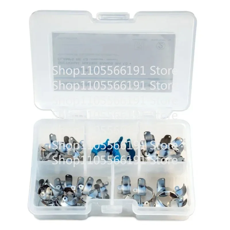 Q Lab Matrix Bands NITI Metal Matrices Clamp Ring Sectional Contoured Matrix System