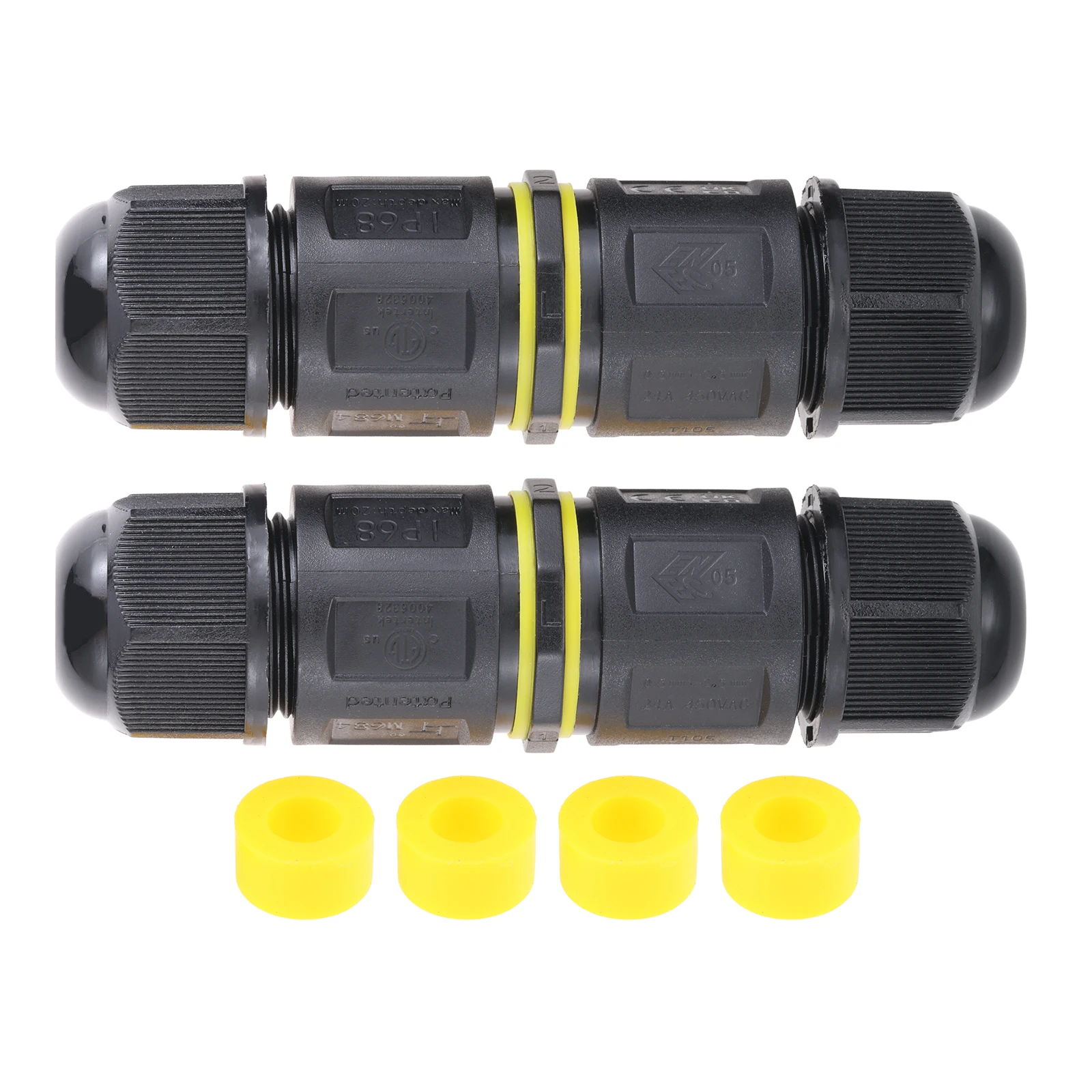 2pc 2/3/4Pin M20 IP68 Waterpro - Outdoor Lighting Wire Connectors review and price