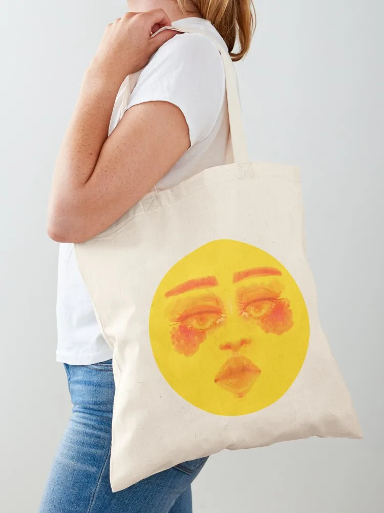 

Lady in the Sun Tote Bag Gift bag reusable shopping bags Lady bags